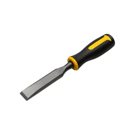 Durable chisel tool with wooden handle for woodworking and construction, Radhika Sales Corporation